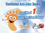 Ventilated Deodorant Socks